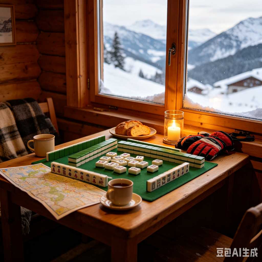 board game night mahjong set
