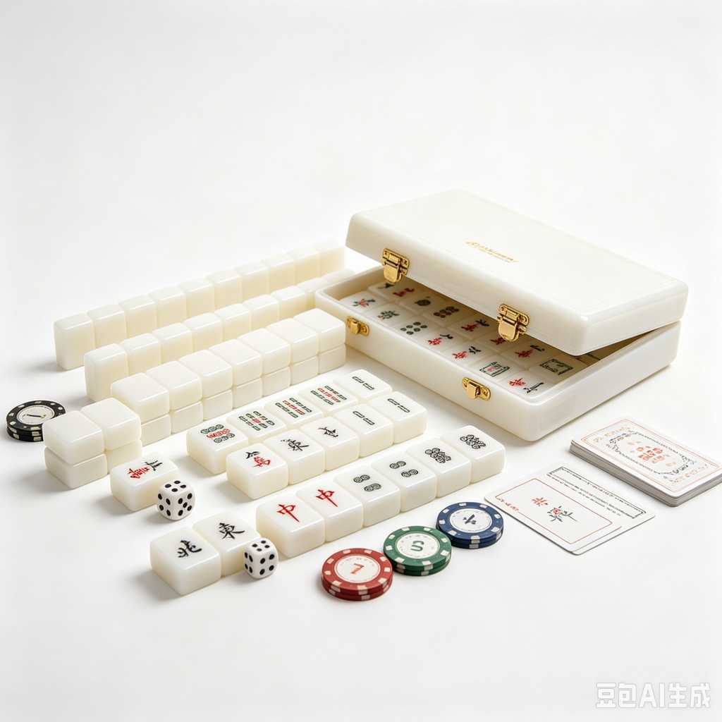 bamboo mahjong set